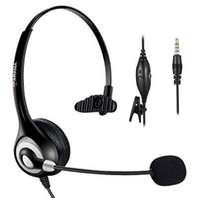 Arama Cell Phone Headset for Calls