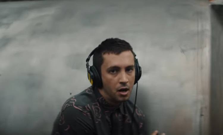 Tyler Joseph wearing some of headsets