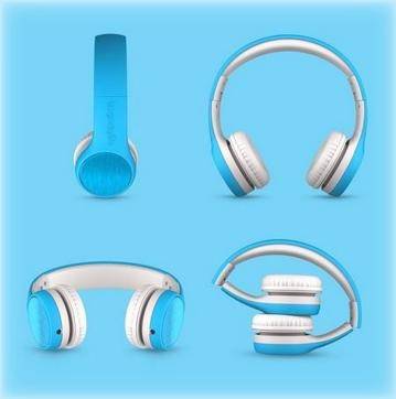 LilGadgets Kids Premium Volume Limited Wired Headphones