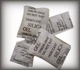 silica gel for absorbing moisture from moist headphones