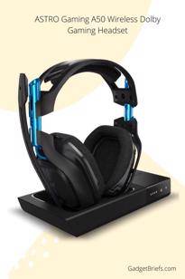 some other times, he wears the ASTRO Gaming A50 Wireless Dolby Gaming Headset