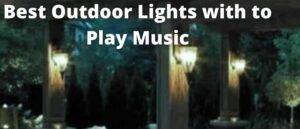 Outdoor Hanging Lights with Bluetooth Speaker