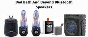 Bed Bath And Beyond Bluetooth Speakers